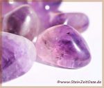 Amethyst-Spitzen Trommelsteine