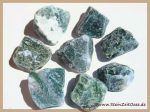 Moosachat grün Wassersteine / Rohsteine extra angetrommelt