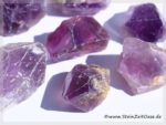 Amethyst hell Kristallspitzenteile / Rohsteine / Kristalle