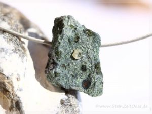 Diamant auf Kimberlit Rohstein gebohrt